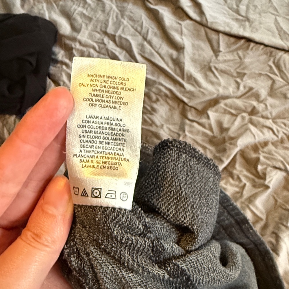 Champion Black and Grey Striped Jogger Pant XL - Picture 7 of 7